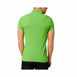 Tommy Hilfiger Mens Polo Shirts 1985 Cotton T-Shirt - Neon Green, XS