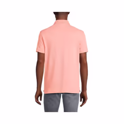 Tommy Hilfiger Mens Polo Shirts 1985 Cotton T-Shirt - Peach, 2XL