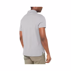 Tommy Hilfiger Mens Polo Shirts 1985 Cotton T-Shirt - Light Grey, 2XL