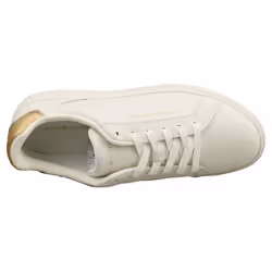 Tommy Hilfiger Essential Court Sneaker Womens Casual Trainers in Ecru - 3.5
