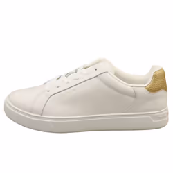 Tommy Hilfiger Essential Court Sneaker Womens Casual Trainers in Ecru - 4