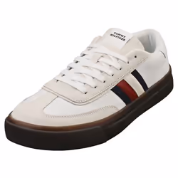 Tommy Hilfiger Cupset Terrace Mens Casual Trainers in White - 8