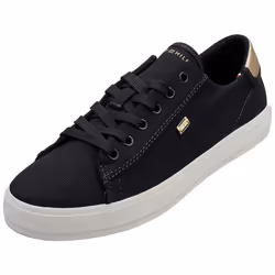 Tommy Hilfiger Vulc Sneaker Womens Casual Trainers in Space Blue - 7