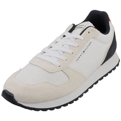 Tommy Hilfiger New Runner Eva Mix Mens Casual Trainers in White - 10.5