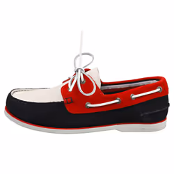 Tommy Hilfiger Core C Block Mens Boat Shoes in Red White Blue - 10.5