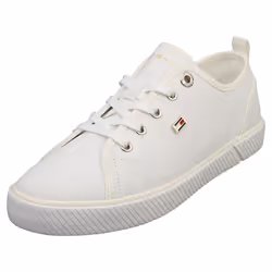 Tommy Hilfiger Vulc Sneaker Womens Casual Trainers in White - 6.5