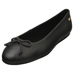 Tommy Hilfiger Essential Chic Womens Ballerina Shoes in Black - 7.5