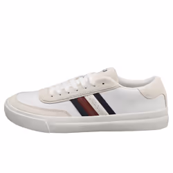 Tommy Hilfiger Cupset Mens Casual Trainers in White - 8