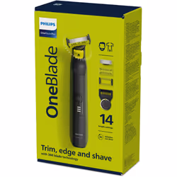 Philips OneBlade Pro 360 QP6541/15 Rechargeable shaver and trimmer with accessories
