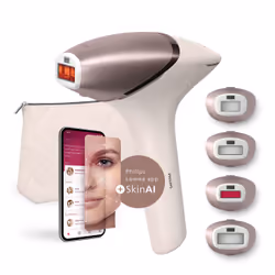 Philips BRI977/00, Pink gold, Intense pulsed light (IPL), 8.5 min, 2.5 min, 2 min, 1.5 min