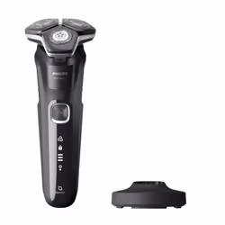 Philips SHAVER Series 5000 S5898/25 Wet and Dry electric shaver, Rotation shaver, Black, SteelPrecision blades, SH71, 2 year( ...