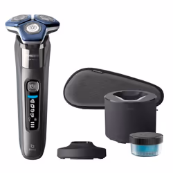 Philips SHAVER Series 7000 S7887/55 Wet and Dry electric shaver, Rotation shaver, Chrome, SteelPrecision blades, Daily Care, ...