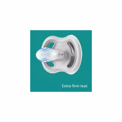 Avent Ultra Air Soother - 2 x Light, Breathable Baby Soothers for Babies Aged 18 Months Plus, BPA-Free with Steriliser Carry Case (Model SCF349/18)