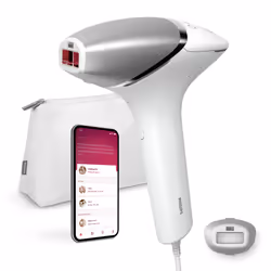 Philips Lumea Prestige Lumea IPL 8000 Series BRI940/00 IPL Hair removal device with SenseIQ, White, Intense pulsed light (IPL ...