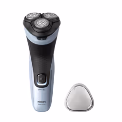 Philips Shaver 3000X Series X3003/00 Wet & Dry Electric Shaver, Rotation shaver, Black, Blue, PowerCut blade system, SH30, 2 ...