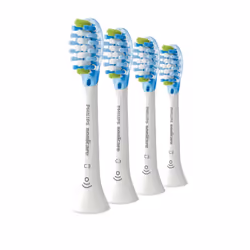 Philips Premium Plaque Defence HX9044/87 4 pack brush heads, 4 pc(s), White, 3 month(s), Medium, 62000 movements per minute, ...