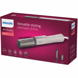 Philips 7000 series BHA710/00 Air styler, Hot air brush, Warm, Silver, 1.8 m, 1000 W, AC