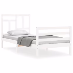 VidaXL 3194927, White, 95.5 cm, 195.5 cm, 100 cm, 900 x 1900 mm, 21 cm