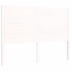 vidaXL Bed Frame Bed Base with Headboard Honey Brown Small Double Solid Wood - white, 120 x 200 cm - Additional view 6