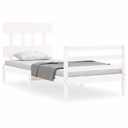VidaXL 3195127, White, 125.5 cm, 195.5 cm, 80 cm, 1200 x 1900 mm, 21 cm