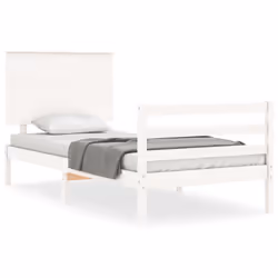 VidaXL 3195187, White, 955 mm, 195.5 cm, 825 mm, 900 x 1900 mm, 21 cm