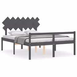 VidaXL 3195553, Wood, Grey, 1555 mm, 2055 mm, 810 mm, 1 pc(s)