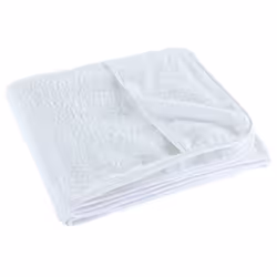 vidaXL Beach Towels Bath Towels Travel Bathroom Swim Towels Fabric 400 GSM - white, 60 x 135 cm/ 4 pcs - Additional view 3