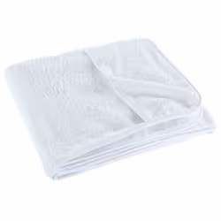 vidaXL Beach Towels Bath Towels Travel Bathroom Swim Towels Fabric 400 GSM - white, 60 x 135 cm/ 6 pcs - Additional view 3