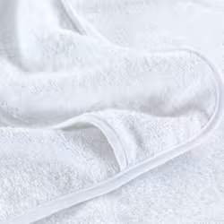 vidaXL Beach Towels Bath Towels Travel Bathroom Swim Towels Fabric 400 GSM - white, 60 x 135 cm/ 6 pcs - Additional view 4