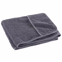 vidaXL Beach Towels Bath Towels Travel Bathroom Swim Towels Fabric 400 GSM - anthracite, 60 x 135 cm/ 6 pcs - Additional view 3