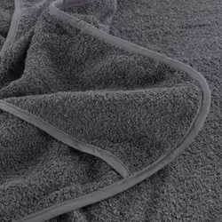 vidaXL Beach Towels Bath Towels Travel Bathroom Swim Towels Fabric 400 GSM - anthracite, 60 x 135 cm/ 6 pcs - Additional view 4