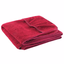 vidaXL Beach Towels Bath Towels Travel Bathroom Swim Towels Fabric 400 GSM - red, 60 x 135 cm/ 4 pcs