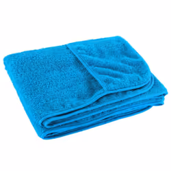 vidaXL Beach Towels Bath Towels Travel Bathroom Swim Towels Fabric 400 GSM - turquoise, 60 x 135 cm/ 6 pcs
