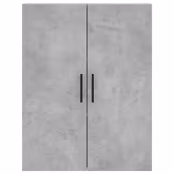 vidaXL Highboard Sideboard Storage Cabinet Side Cabinet White Engineered Wood - concrete grey, 2 doors - Additional view 5
