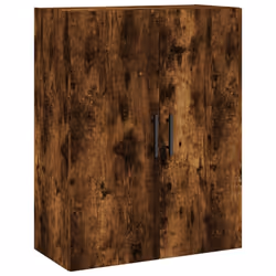 vidaXL Highboard Sideboard Storage Cabinet Side Cabinet White Engineered Wood - smoked oak, 2 doors - Additional view 4