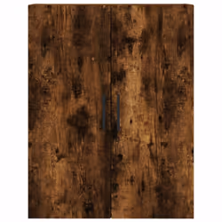 vidaXL Highboard Sideboard Storage Cabinet Side Cabinet White Engineered Wood - smoked oak, 2 doors - Additional view 5