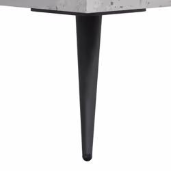 vidaXL Highboard Sideboard Storage Cabinet Side Cabinet Black Engineered Wood - concrete grey, 2 glass doors - Additional view 10