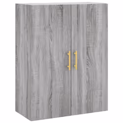 vidaXL Highboard Sideboard Storage Cabinet Side Cabinet White Engineered Wood - grey sonoma, 1 door 3 drawers - Additional view 4