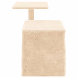 vidaXL Cat Tree with Sisal Scratching Posts Cat Tower Pet Cat Climbing Tree - cream - Additional view 4