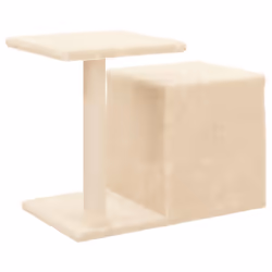vidaXL Cat Tree with Sisal Scratching Posts Cat Tower Pet Cat Climbing Tree - cream - Additional view 5