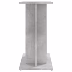 vidaXL Aquarium Stand Fish Tank Stand Cabinet Aquarium Base Engineered Wood - concrete grey, 60 x 30 x 60 cm - Additional view 4