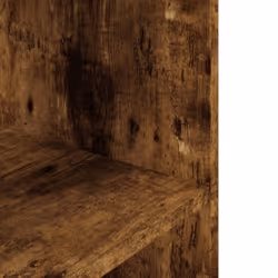 vidaXL Aquarium Stand Fish Tank Stand Cabinet Aquarium Base Engineered Wood - smoked oak, 60 x 30 x 60 cm - Additional view 5