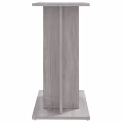 vidaXL Aquarium Stand Fish Tank Stand Cabinet Aquarium Base Engineered Wood - grey sonoma, 60 x 30 x 60 cm - Additional view 4