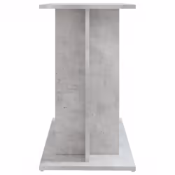 vidaXL Aquarium Stand Fish Tank Stand Cabinet Aquarium Base Engineered Wood - concrete grey, 80 x 35 x 60 cm - Additional view 4