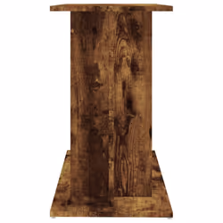 vidaXL Aquarium Stand Fish Tank Stand Cabinet Aquarium Base Engineered Wood - smoked oak, 80 x 35 x 60 cm - Additional view 4