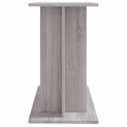 vidaXL Aquarium Stand Fish Tank Stand Cabinet Aquarium Base Engineered Wood - grey sonoma, 80 x 35 x 60 cm - Additional view 4