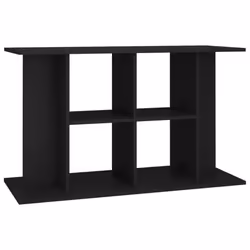 vidaXL Aquarium Stand Fish Tank Stand Cabinet Aquarium Base Engineered Wood - black, 100 x 40 x 60 cm