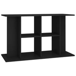 vidaXL Aquarium Stand Fish Tank Stand Cabinet Aquarium Base Engineered Wood - black, 100 x 40 x 60 cm
