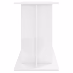 vidaXL Aquarium Stand Fish Tank Stand Cabinet Aquarium Base Engineered Wood - high gloss white, 120 x 40 x 60 cm - Additional view 4