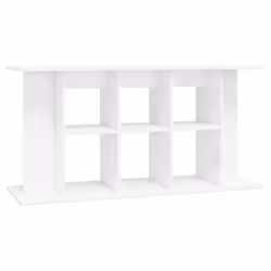 vidaXL Aquarium Stand Fish Tank Stand Cabinet Aquarium Base Engineered Wood - high gloss white, 120 x 40 x 60 cm - Additional view 8